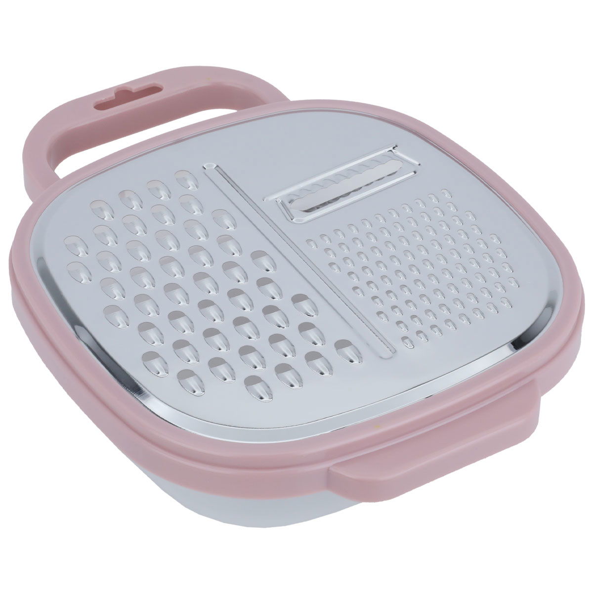 Steel Al Saif Gallery grater, square, with box - silver product image 1
