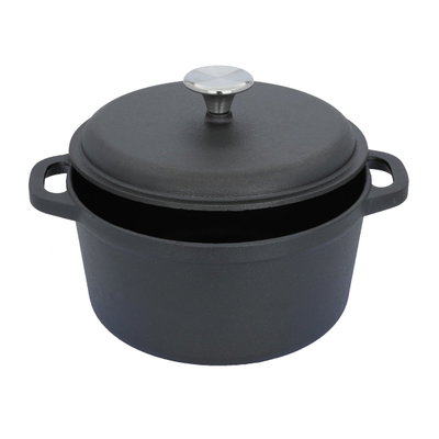 قدر طهي حديد روبوست، 28.5سم - أسود product image 4