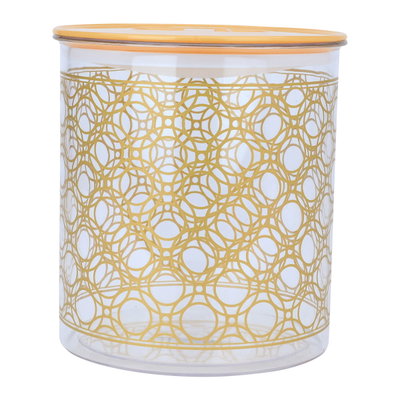 علبة بلاستيك السيف غاليري، 3250مل، دائري - ذهبي product image 4
