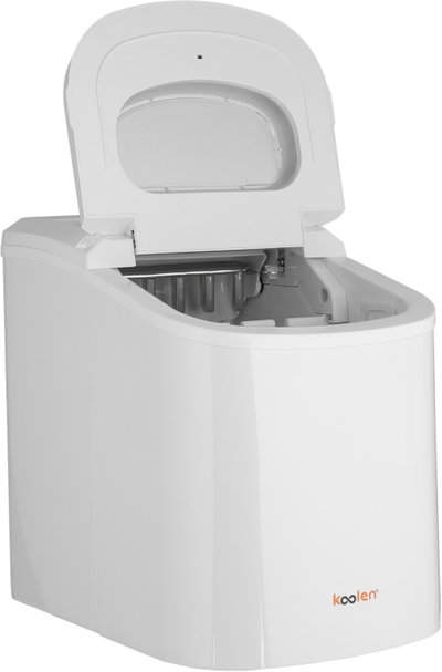 Colin Ice Maker, 95W, 2.2L, Daily Production 12kg, Ice Basket Capacity 0.7kg, Ice Making Cycle 7-9 Minutes, Large and Small Ice Cubes, 808.100.001 - White product image 4