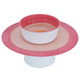 Al Saif Gallery Steel Cake Stand, 30 x 30 x 10 cm, Round, Base - Pink product image 1