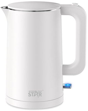 غلاية كهربائية ويننج ستار، 1.7 لتر، 1500 واط، ST-6044 - ابيض product image