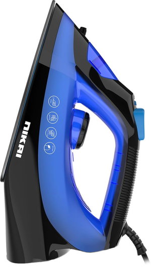 كاوية بخار نيكاي، 1600 واط، 280 مل، NSI858AX - اسود product image