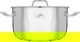 Al Saif Gallery Indian steel pot, 26 cm - silver product image 1