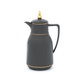 Al Saif Gallery Sawar 2 Plus Saif Gallery Thermos, 1 liter, thermal glass inner shell, plastic outer shell - dark gray product image 1