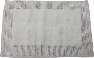 سجادة كافتون قطن القفاري، 0.70×1.20 متر - رمادي product image