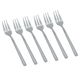 طقم شوك حلا استيل السيف غاليري، 6 قطع - فضي product image 2