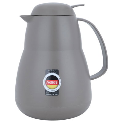 ترمس هيليوز، 1 لتر، حافظة داخلية زجاج حراري - بني product image 2