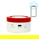 Al Saif Gallery plastic smart alarm device, circular - white product image 1