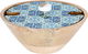 Al Saif Gallery Wooden Bowl Set, 3 Pieces, 10×4 cm - Blue Wood product image 4