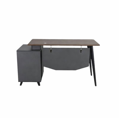 مكتب مودرن خشب MDF، 60×120×75 سم - بني داكن product image 3