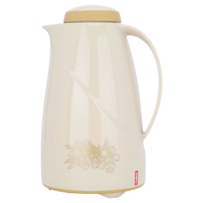 Helios thermos, 1.5 liters, glass inner container, plastic outer shell - beige product image 2