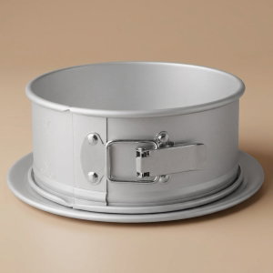 قالب كيك ألمنيوم بيك شيف، 9×3 انش دائري بقفل - فضي product image