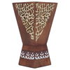 مبخرة خشب السيف غاليري، 14×14×27 سم، نقش حروف ذهبي - بني product image 2