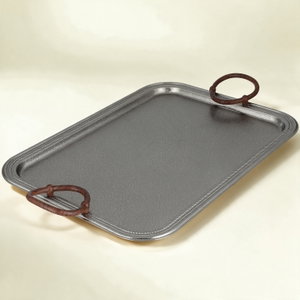 طوفرية تقديم استيل الجهوري، 51x36 سم - فضي product image