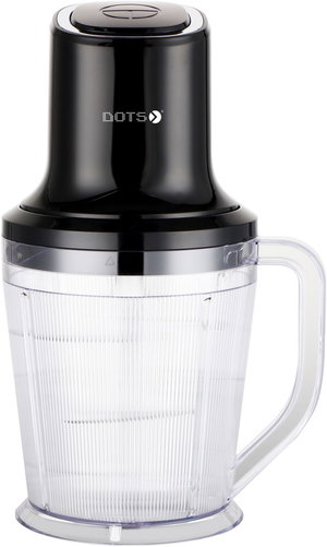 مفرمة كهربائية دوتس، 500 واط، 1.5 لتر، 6 شفرات، FCU1015PP - أسود product image