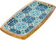 طقم تقديم خشب السيف غاليري، 2 قطع - خشبي أزرق product image 3