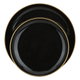 طقم سفرة بورسلان السيف غاليري، 51 قطعة، دائري - أسود product image 5