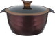 طقم قدور جرانيت تيتانيوم نيوكلاين، 10 قطع، غطاء زجاج - احمر غامق product image 10