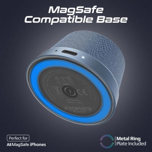 مكبر صوت محمول لاسلكي بقاعدة بروميت، 3 واط، بطارية 700 مللي أمبير/ساعة، قاعدة Magsafe مغناطيسية متوافقة مع إصدارات iPhone، تدعم البلوتوث - بترولي product image 2