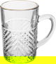 Max Glass Teapot Set, Gold Line, 6 Pieces - Clear product image 3
