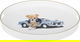 Al Saif Gallery Plastic Serving Topper, 42 cm, Round - White product image 1