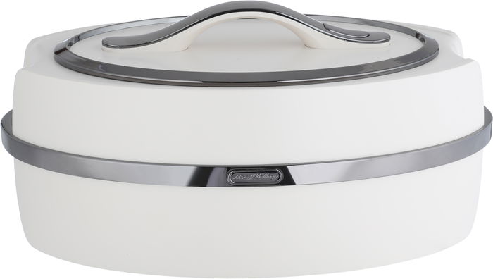 Al Saif Gallery Kanda 2 Case Set, 3 Pieces, Steel Inner Case, Oval - Pearl Silver product image 2