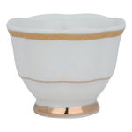 Al Saif Gallery ceramic cups set, 12 pieces - white product image 1