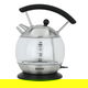 غلاية مياه زجاج كهربائية إديسون، 2200-1850 واط، 1.7 لتر، YK-G08 - اسود product image 1