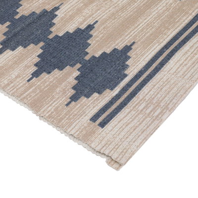 سجادة قماش رواد العائلة، 60x130 سم - بيج product image 3