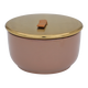 حافظة طعام استيل العين الاندلسية، 14x14x8 سم - وردي product image 1