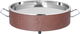 Al Saif Gallery Steel Food Warmer, 14 x 36 x 44 cm, with double bowl - brown product image 2