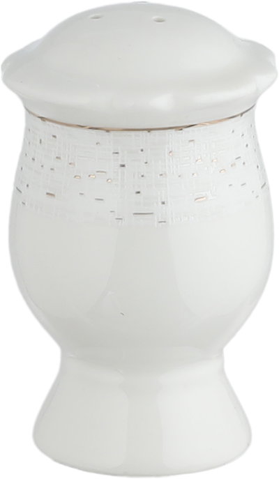 طقم تقديم سفرة بورسلان السيف غاليري، 65 قطعة - أبيض ذهبي product image 8