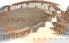 سلة تقديم خوص السيف غاليري، 45 سم، دائري - بيج product image 1