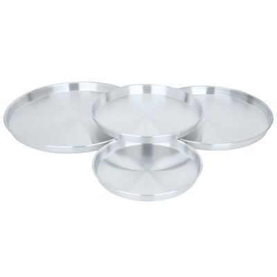 طقم صواني فرن استيل السيف غاليري، 4 قطع، دائري - فضي product image 5