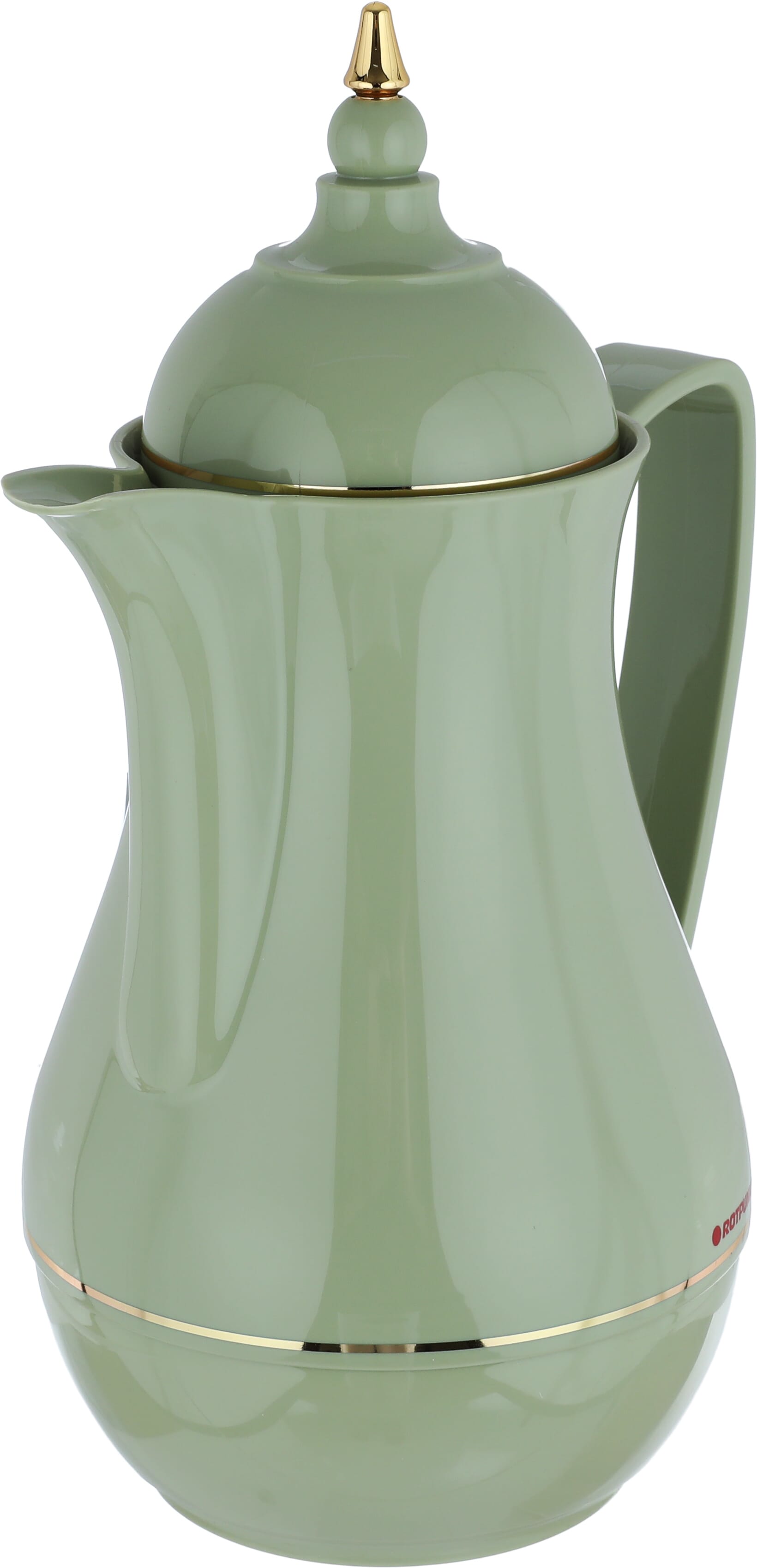 Rotpont thermos, 1 liter, glass inner container, plastic outer shell - green product image 2