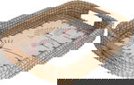 سلة تقديم خوص السيف غاليري، 39سم، مستطيل - متعدد الألوان product image 2