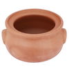 Elizi Pottery Pot with Lid, 18x28x28 cm, Large Deep - Brown product image 2