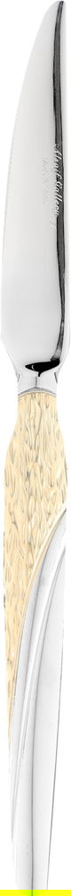 طقم أدوات مائدة استيل السيف غاليري، 24 قطعة - فضي ذهبي product image 8