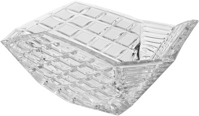 وعاء تقديم زجاج السيف غاليري، 27x27x12 سم، شكل مضلع - شفاف product image 3