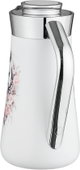 Al-Saif Gallery Al-Huda Stainless Steel Thermos, 0.7 Liter, Silver Handle, Self-Service, Push-Button - White product image 3
