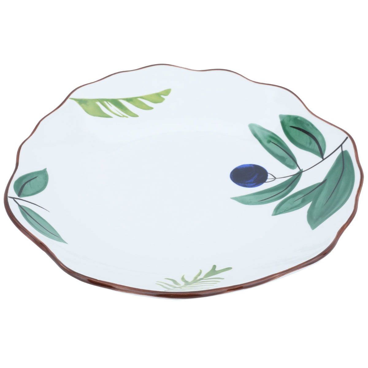 Al Saif Gallery porcelain dessert plate, 10.5 inches - white product image