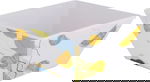 Al Saif Gallery Plastic Bowl, 18X18X9 Cm - White product image 2