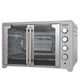 فرن كهربائي همر بشواية استيل إديسون، 2800 واط، 75 لتر، TY755BCL - فضي product image 1