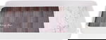 صينية تقديم بلاستيك السيف غاليري، 35×23×3 سم، مستطيل - أبيض بني product image 1