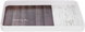 صينية تقديم بلاستيك السيف غاليري، 35×23×3 سم، مستطيل - أبيض بني product image 1