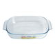 Pyrex Glass Oven Tray, 1.8 L, 30 x 19 x 6 cm, French, Rectangle - Clear product image 2