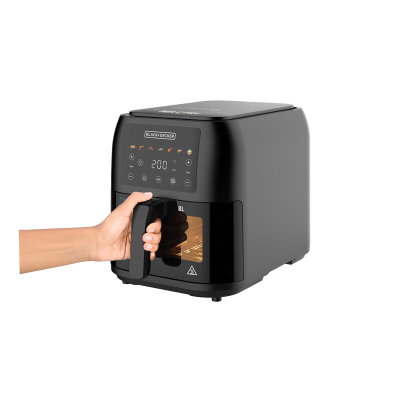 قلاية هوائية بلاك اند ديكر، 1700 واط، 8 لتر، 7 برامج، SAF80W-B5 - اسود product image 4