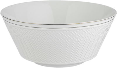 طقم تقديم سفرة بورسلان السيف غاليري، 47 قطعة - أبيض فضي product image 4