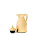 Al Saif Gallery Carmen thermos set, 1/0.7 liter, 2 pieces, thermal glass inner container, plastic outer shell - gold product image 3
